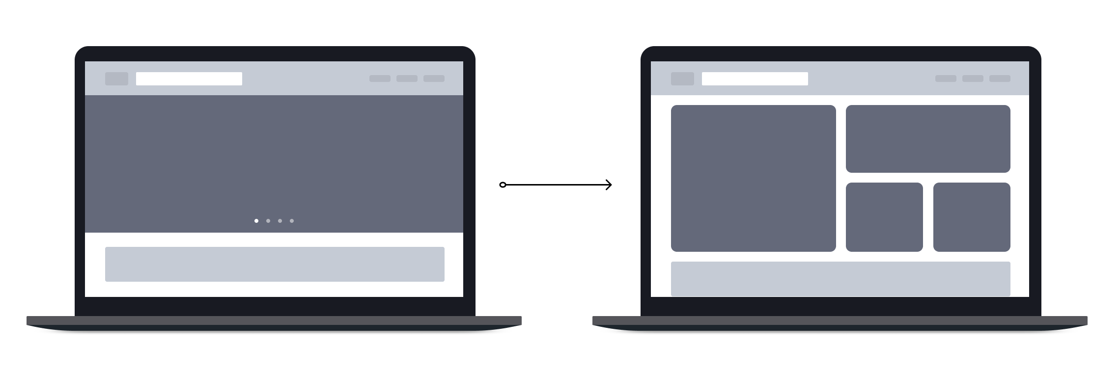Desktop Wireframe